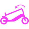 Hopfällbar & Ultrakompakt Elsparkcykel