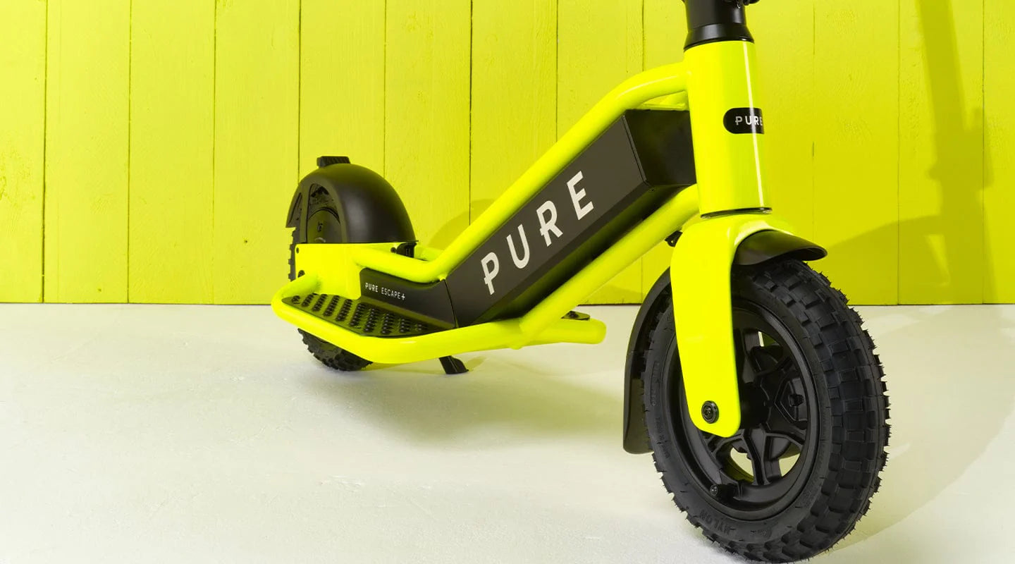 Elscooter Pure Escape Pro 2025 gul elscooter